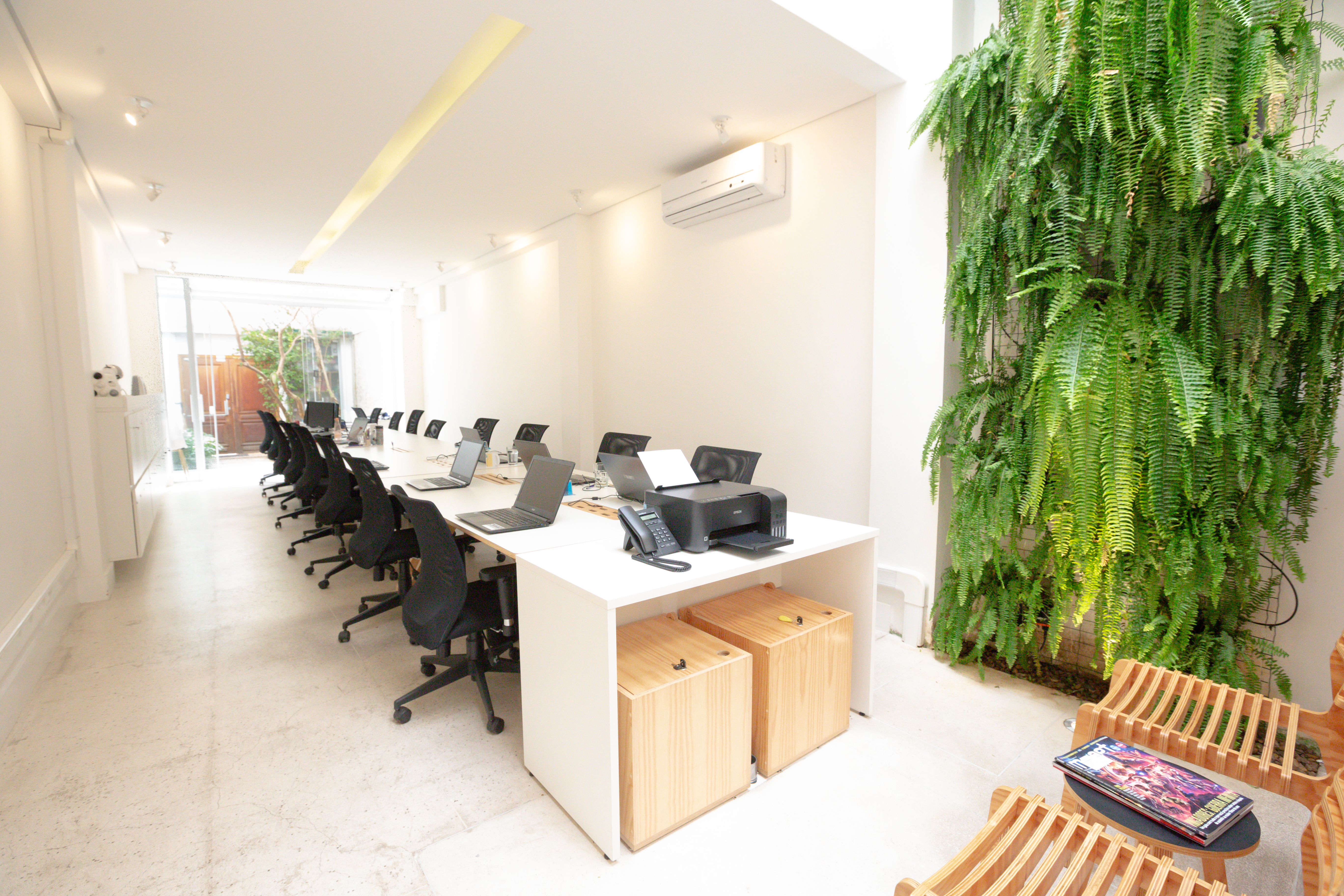Coworking compartilhado
